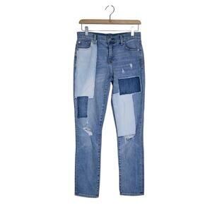 GAP 1969 Women's 26 Girlfriend Patch Drift Jean